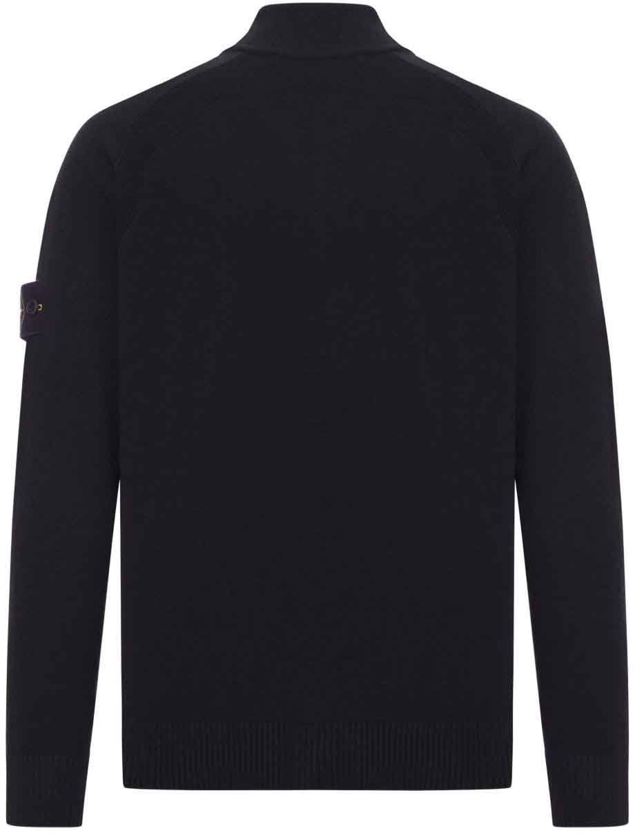 Stone Island Sweaters Black Zwart