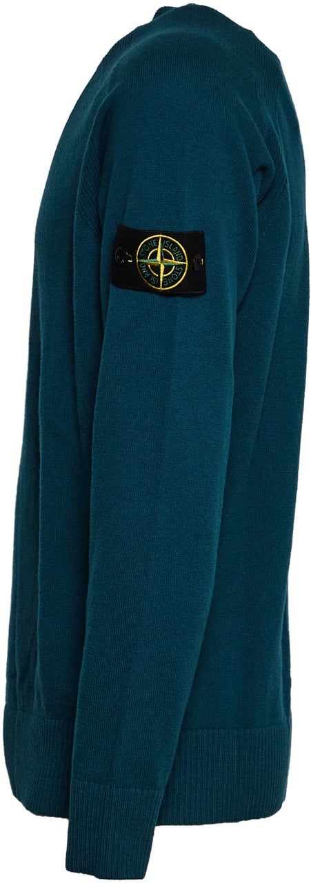 Stone Island Maglione Light Rws Geelong Wool Groen