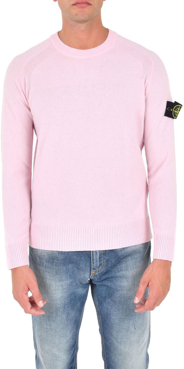 Stone Island Sweaters Pink Roze