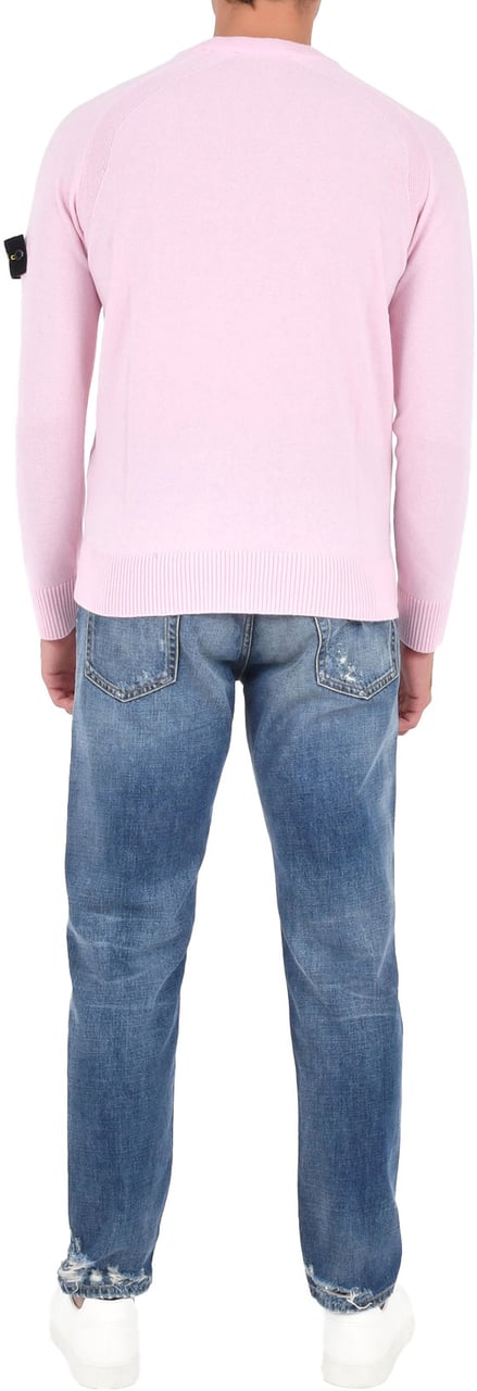Stone Island Sweaters Pink Roze