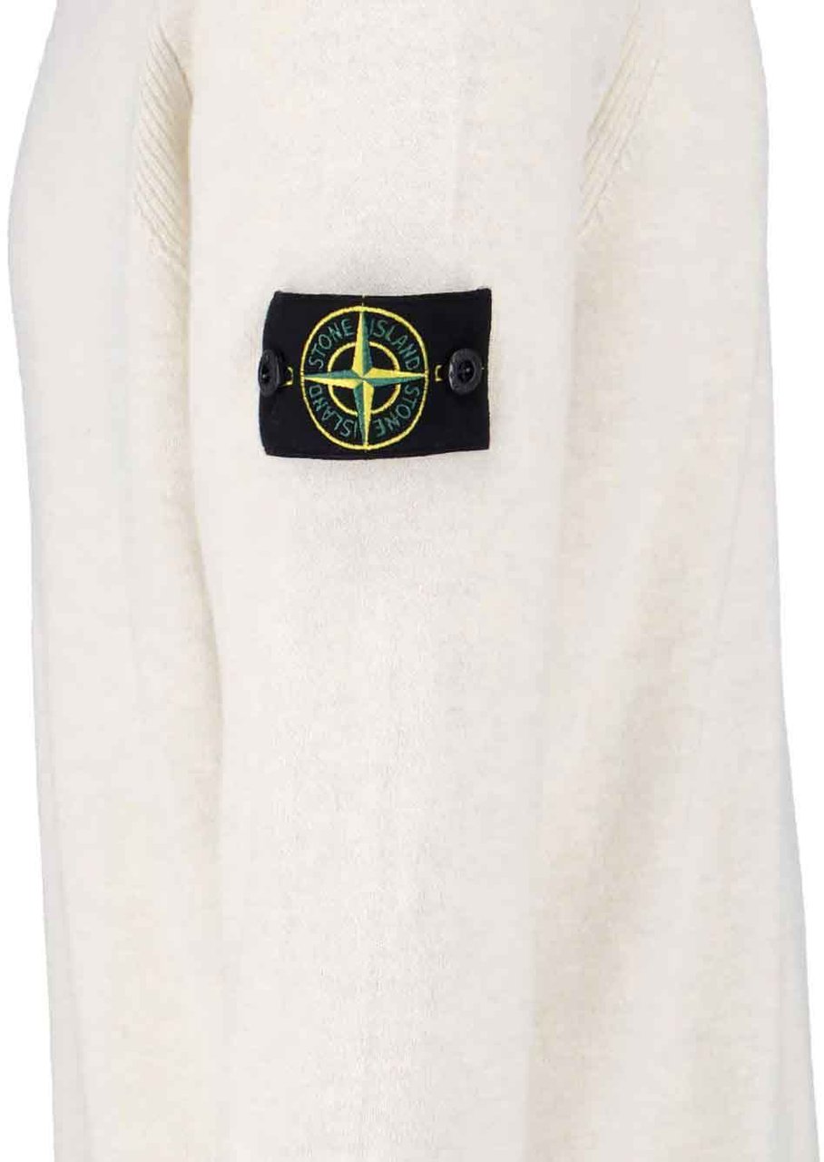 Stone Island Sweaters White Wit
