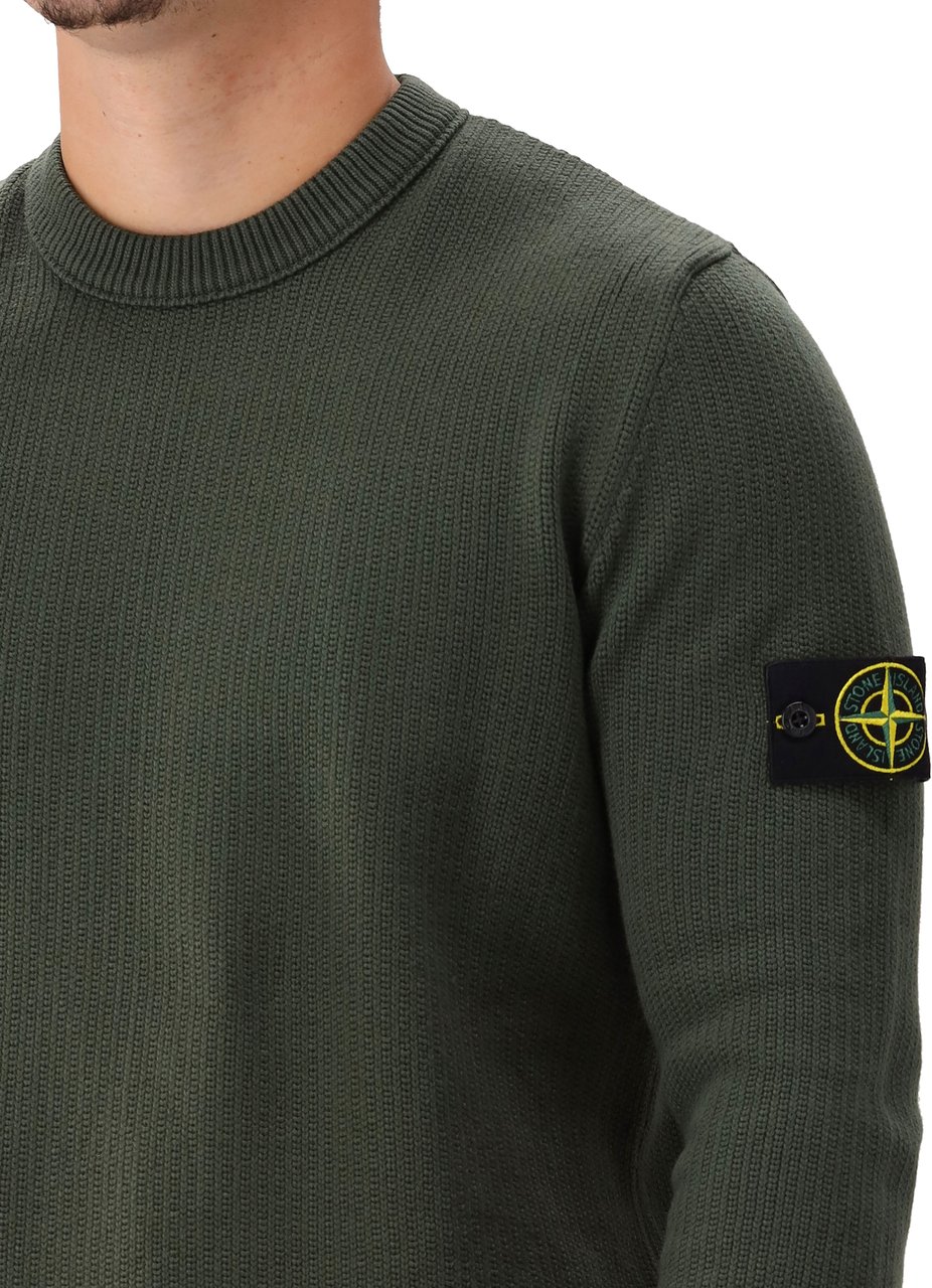 Stone Island Stone Island Gebreide Trui Groen Groen