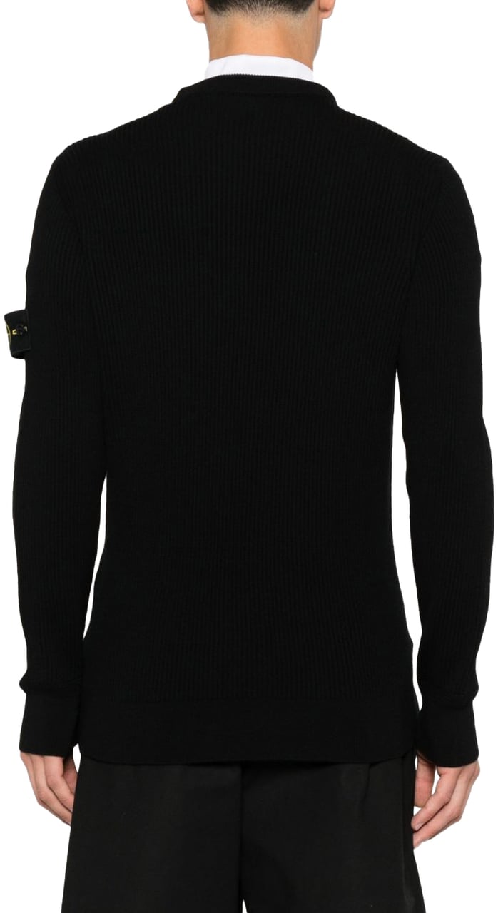 Stone Island Sweaters Black Zwart