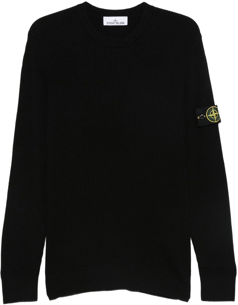 Stone Island Sweaters Black Zwart