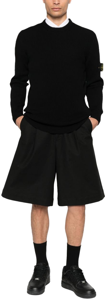 Stone Island Sweaters Black Zwart