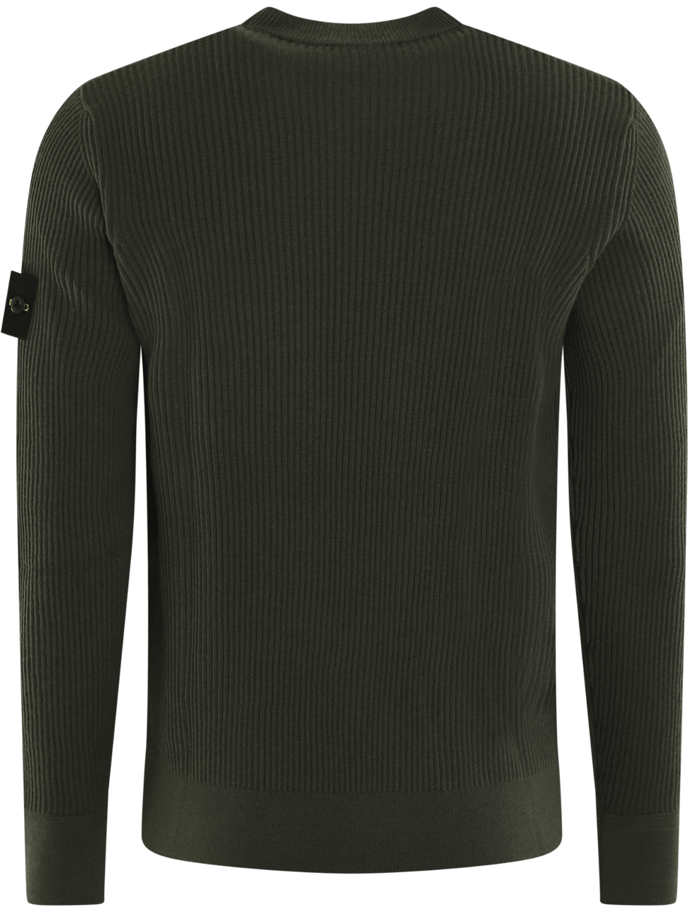 Stone Island Heren Logo Patch Knitted Groen Groen