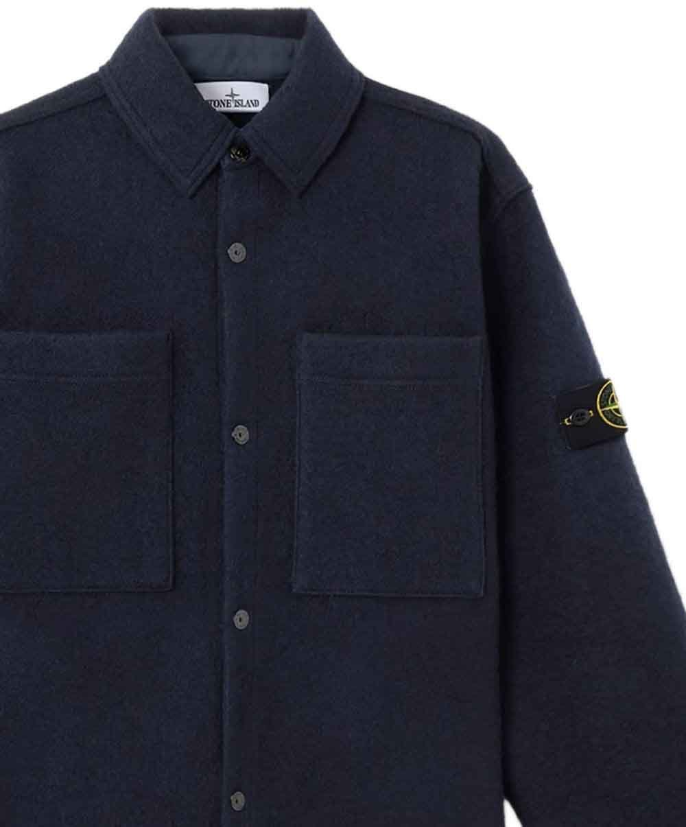 Stone Island Shirts Blue Blauw