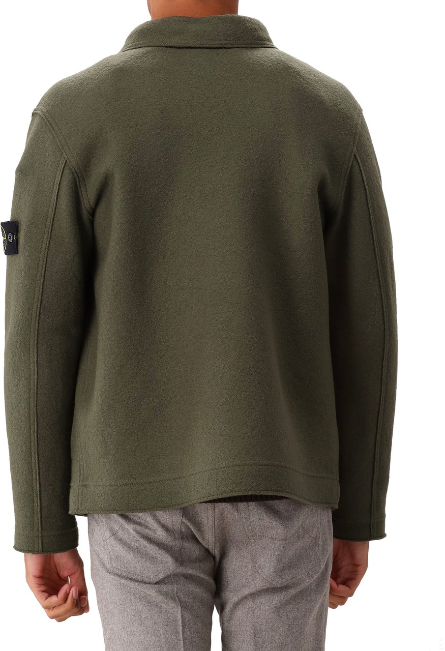 Stone Island Stone Island Overshirt Groen Groen