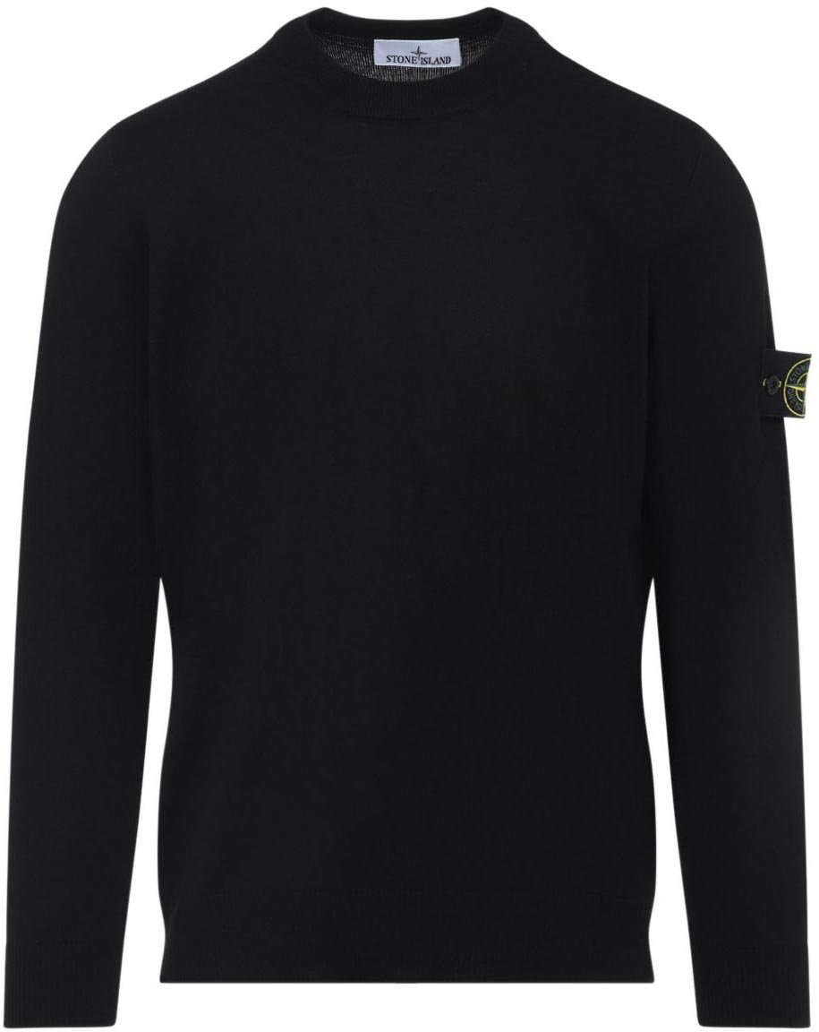 Stone Island Sweaters Black Zwart