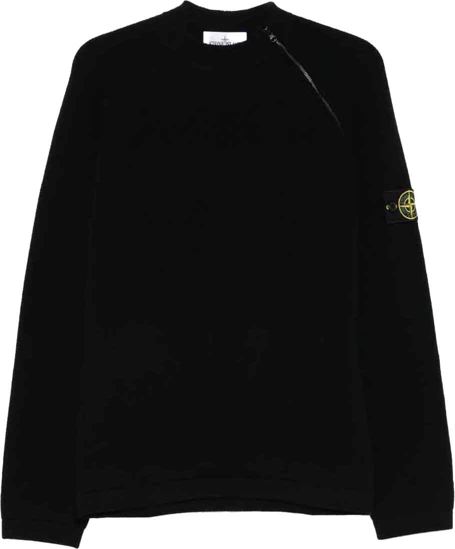 Stone Island Sweaters Black Zwart