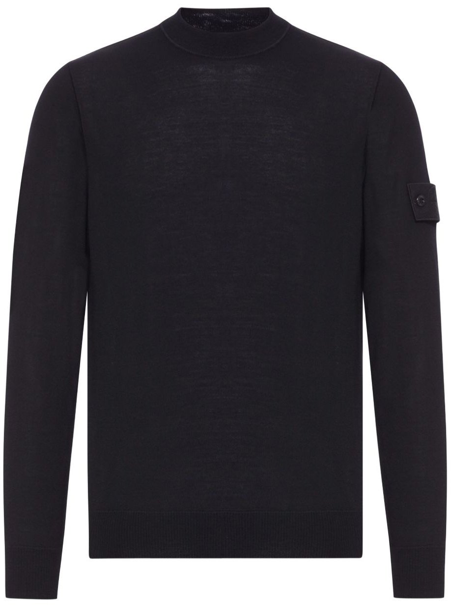 Stone Island Sweaters Black Zwart