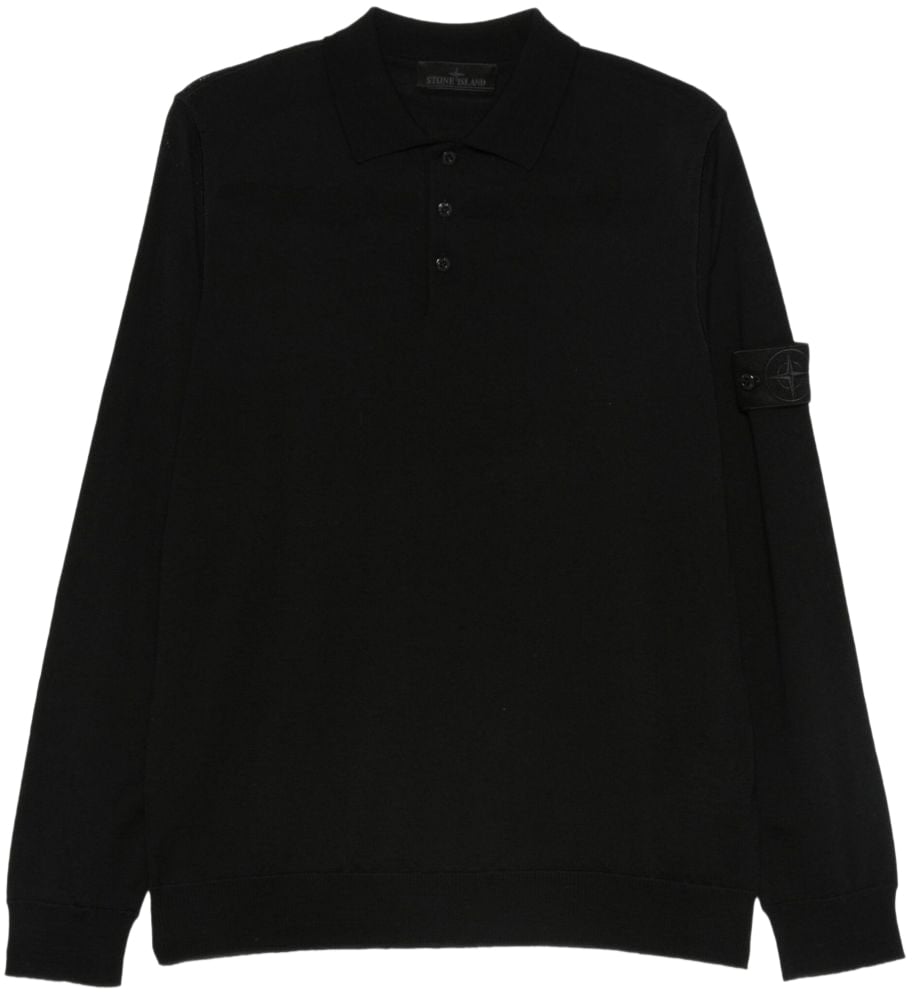 Stone Island Sweaters Black Zwart