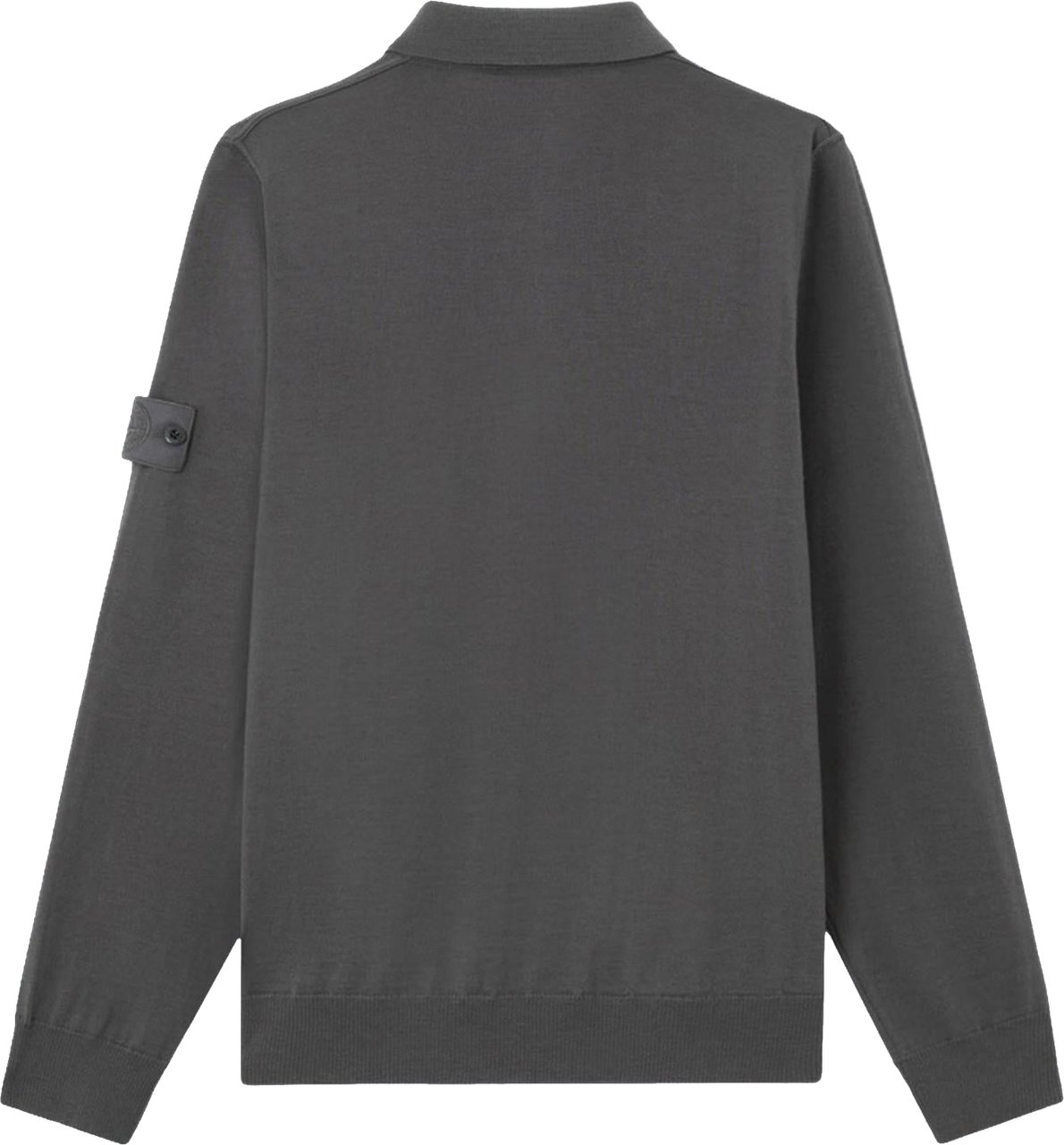 Stone Island Heren Logo patch Poloshirt Grijs Grijs