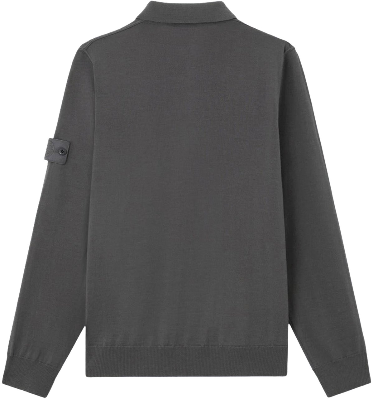 Stone Island Heren Logo patch Poloshirt Grijs Grijs