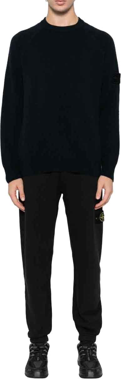 Stone Island Sweaters Blue Blauw