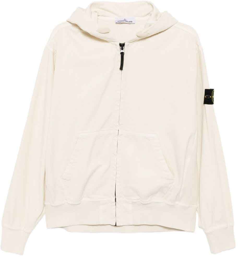 Stone Island Sweaters Ivory Wit