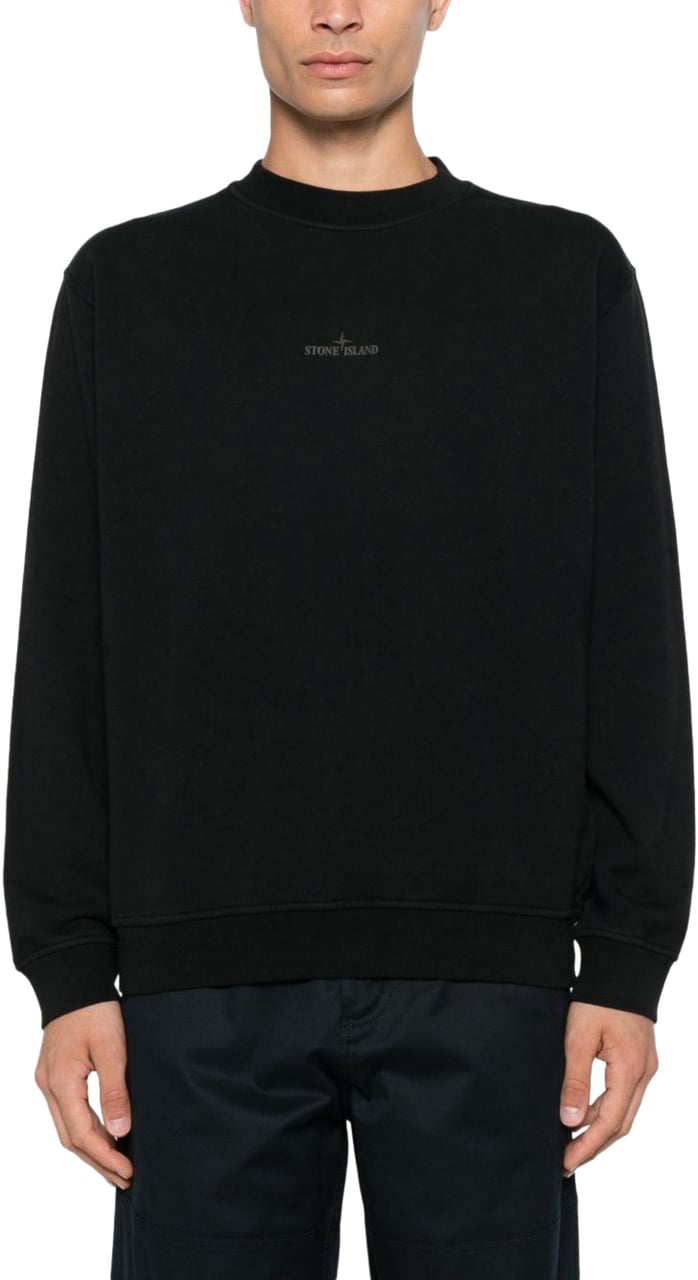 Stone Island Sweaters Black Zwart