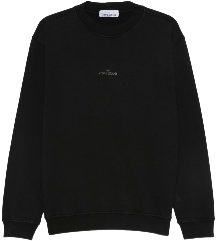 Stone Island Sweaters Black Zwart