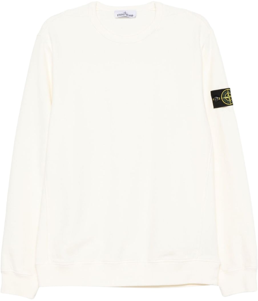 Stone Island Sweaters Ivory Wit
