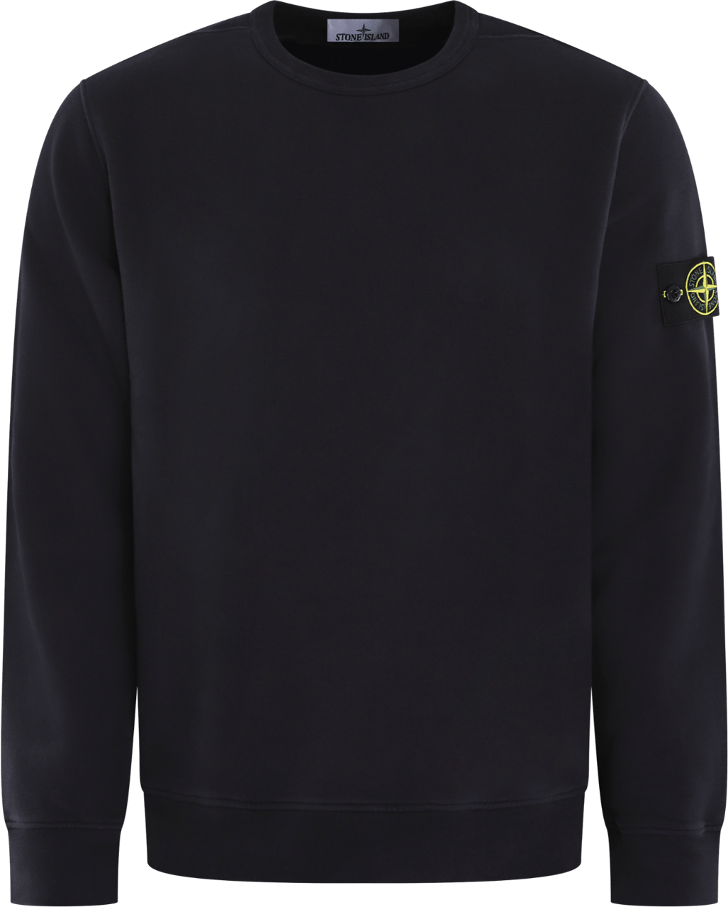 Stone Island Heren Logo-patch Sweater Blauw Blauw