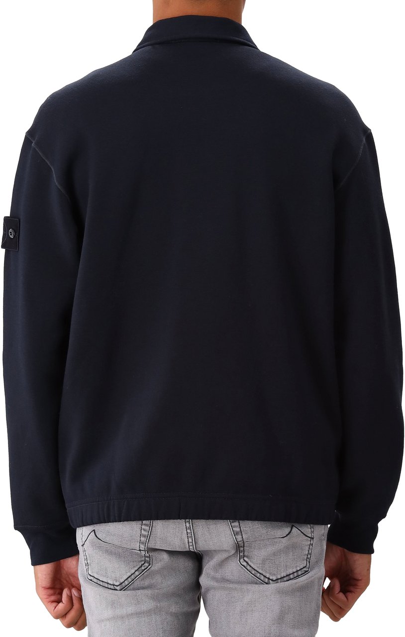 Stone Island Stone Island Vest Blauw Ghost Blauw