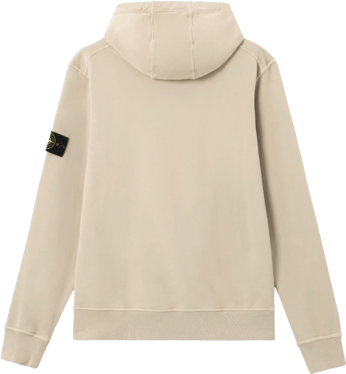 Stone Island ORGANIC COTTON FLEECE, GARMENT DYED DESERT Beige