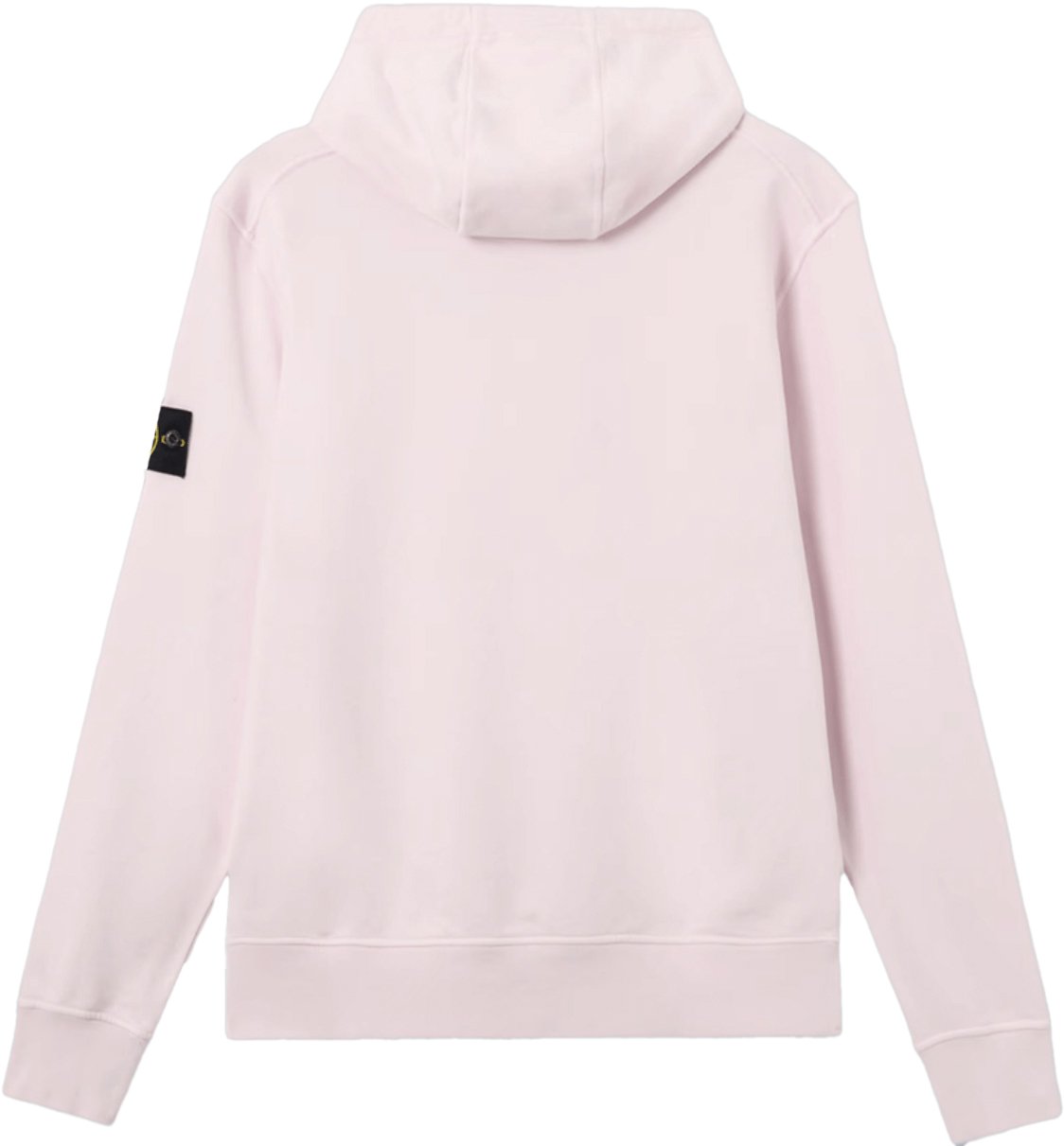 Stone Island ORGANIC COTTON FLEECE, GARMENT DYED PINK Roze