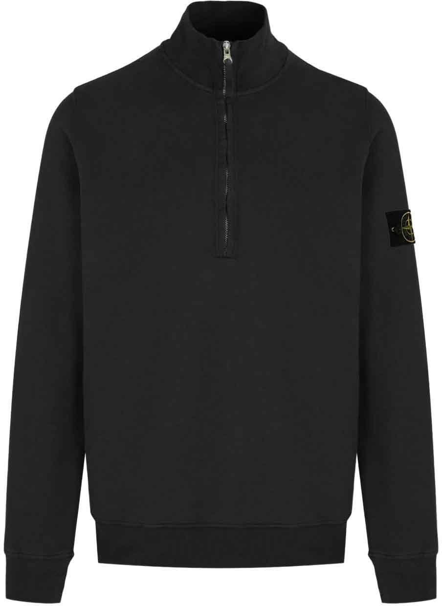 Stone Island Sweaters Black Zwart