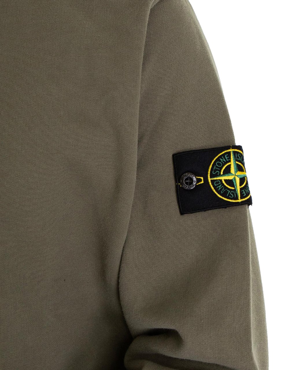 Stone Island Heren Half Zip Sweater Groen Groen