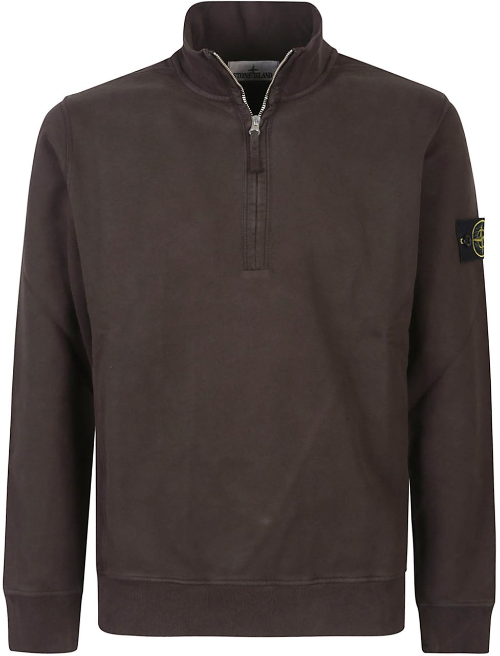 Stone Island Half Zip Sweatshirt Grey Grijs