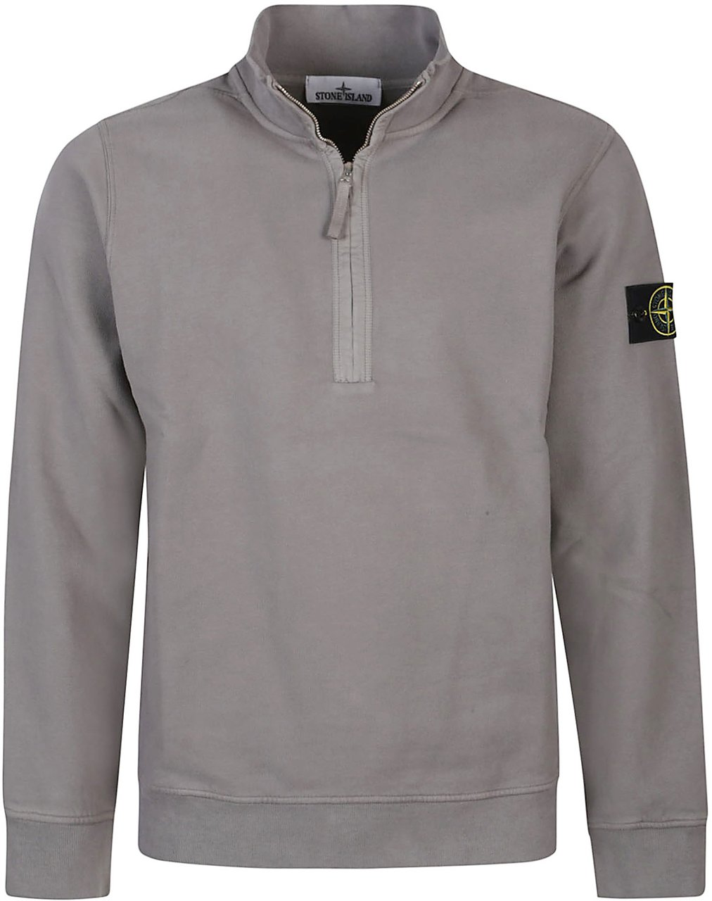Stone Island Half Zip Sweatshirt Grey Grijs