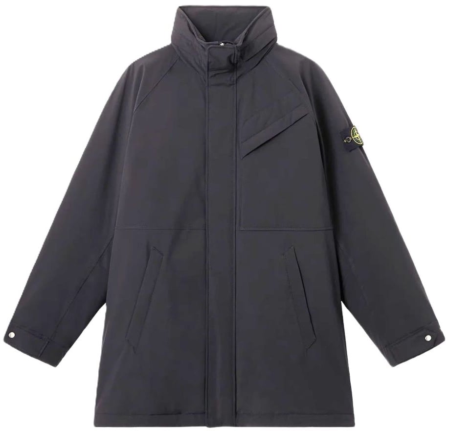Stone Island Coats Blue Blauw