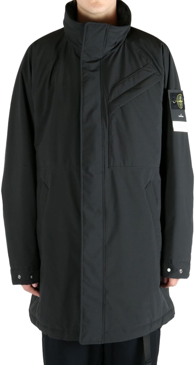 Stone Island Coats Black Zwart