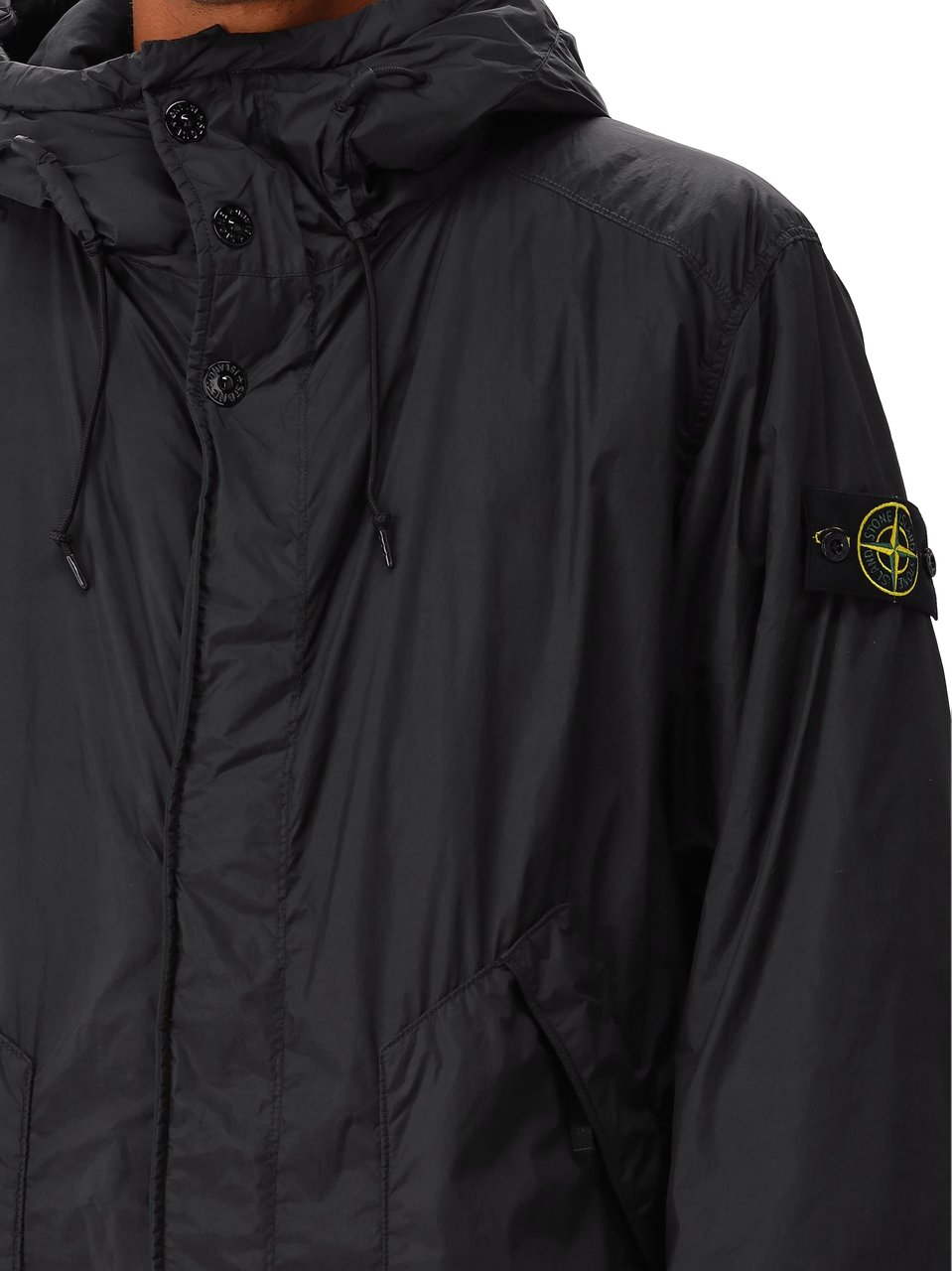 Stone Island Stone Island Parka Zwart Zwart
