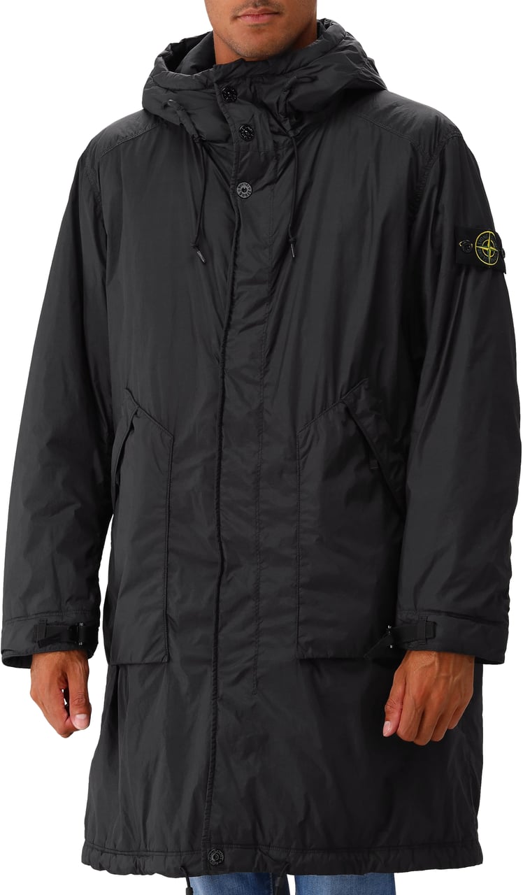 Stone Island Stone Island Parka Zwart Zwart
