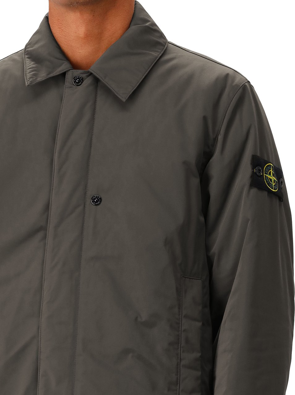 Stone Island Stone Island Parka Grijs Grijs
