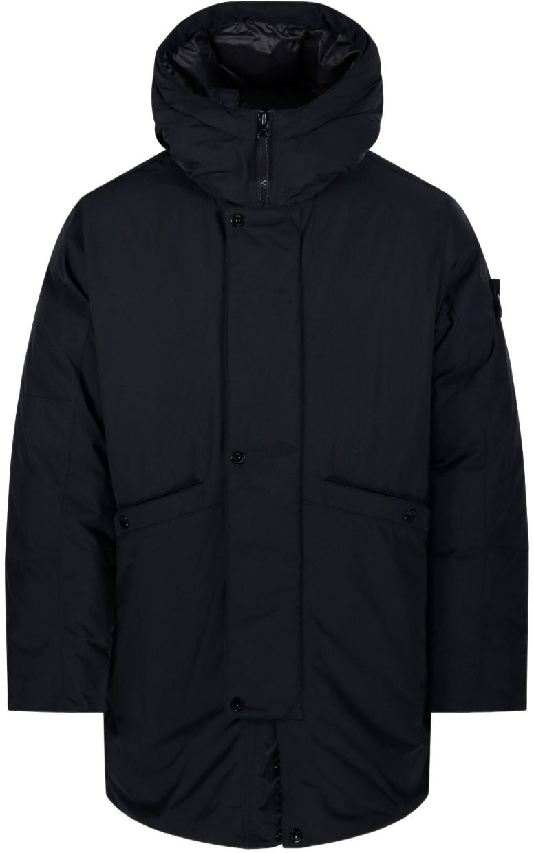 Stone Island Coats Black Zwart