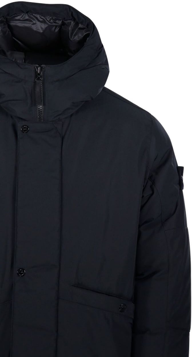 Stone Island Coats Black Zwart