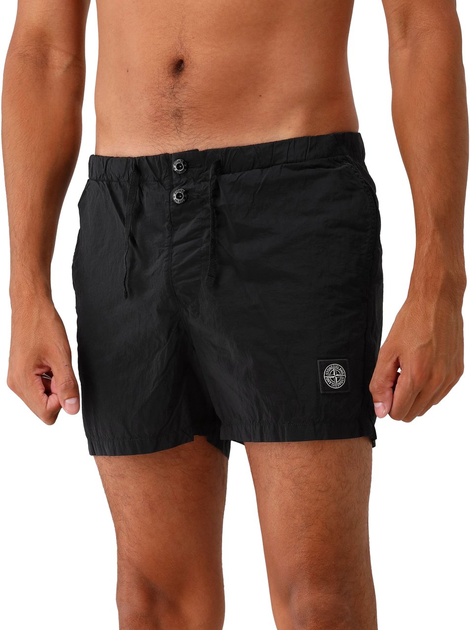 Stone Island Stone Island Zwembroek Zwart Zwart