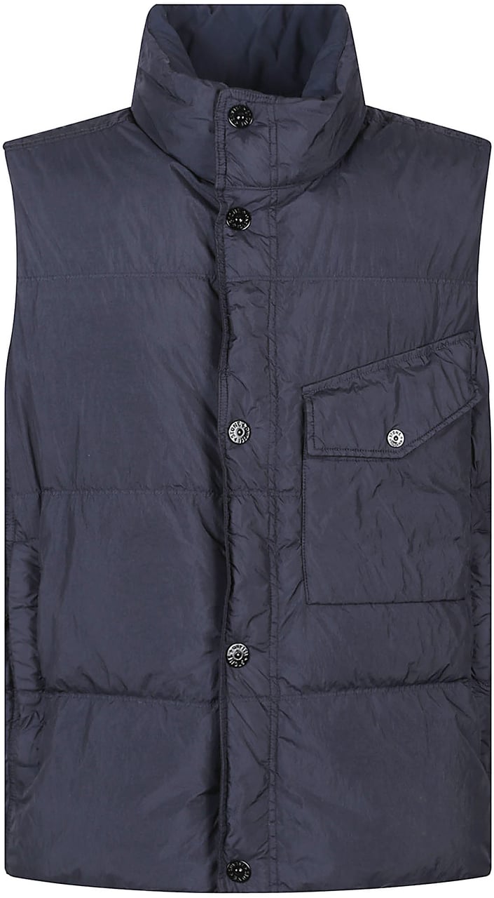 Stone Island Rds Down Vest Blue Blauw