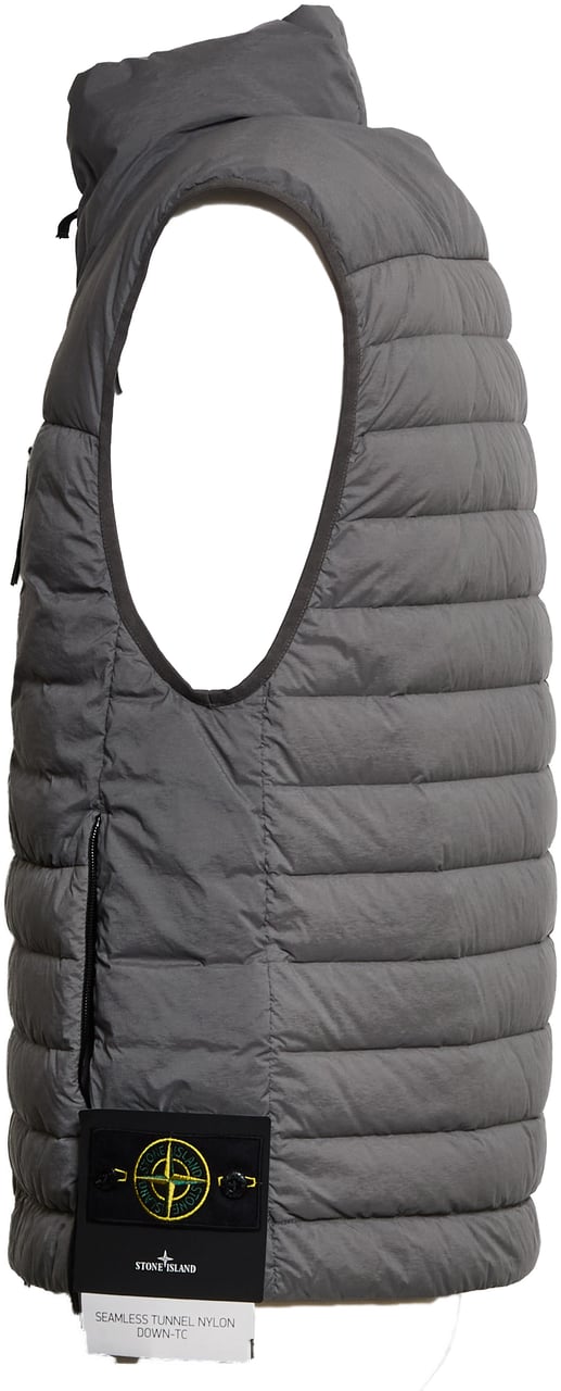 Stone Island Gilet Seamless Tunnel Nylon Down-tc Grijs