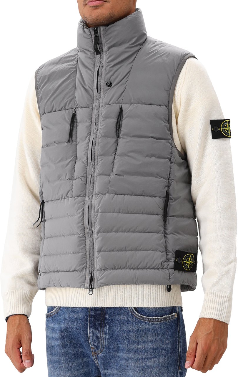 Stone Island Stone Island Bodywarmer Grijs Grijs