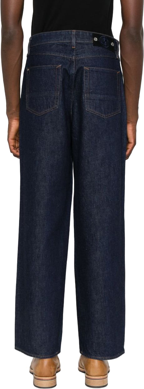 Stone Island Jeans Blue Navy