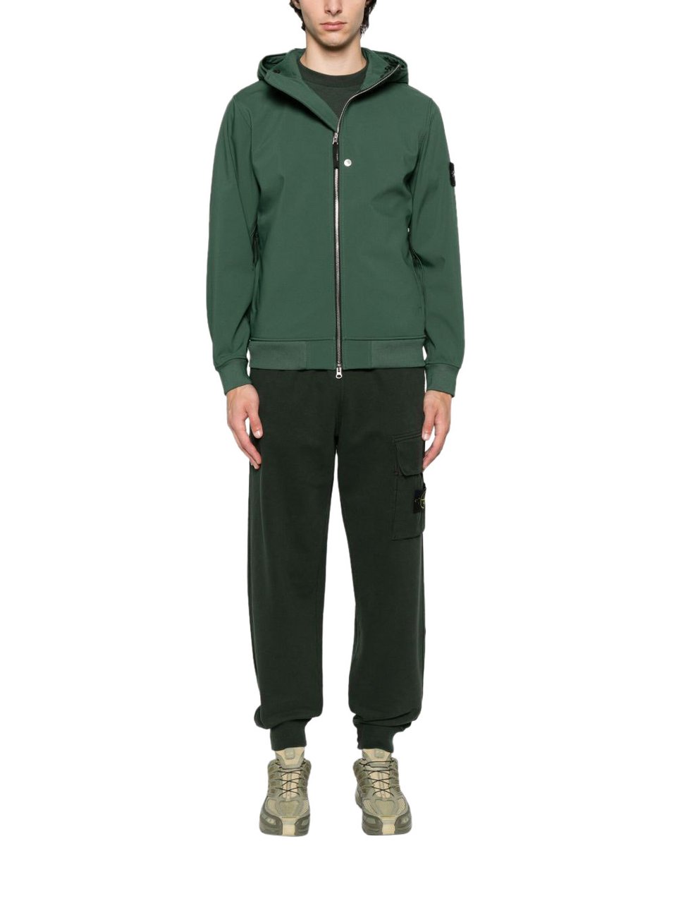 Stone Island Coats Green Groen