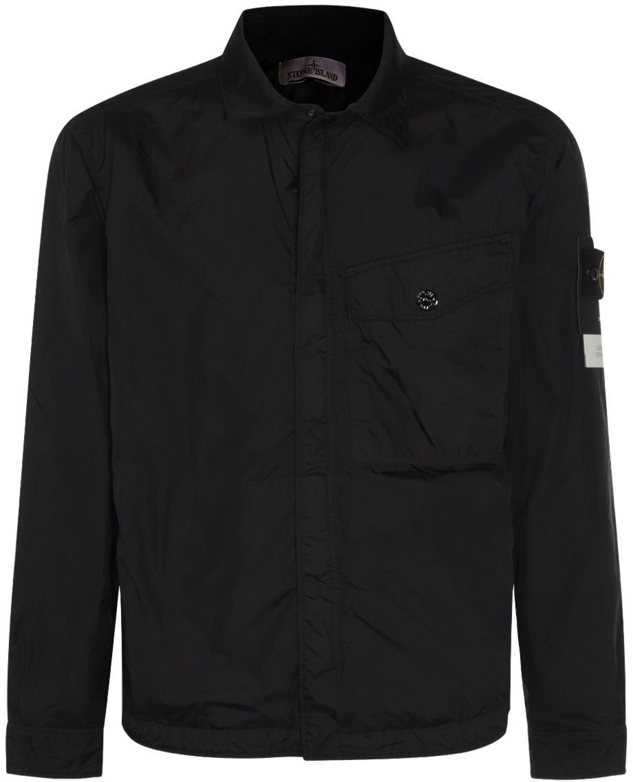 Stone Island Coats Black Zwart