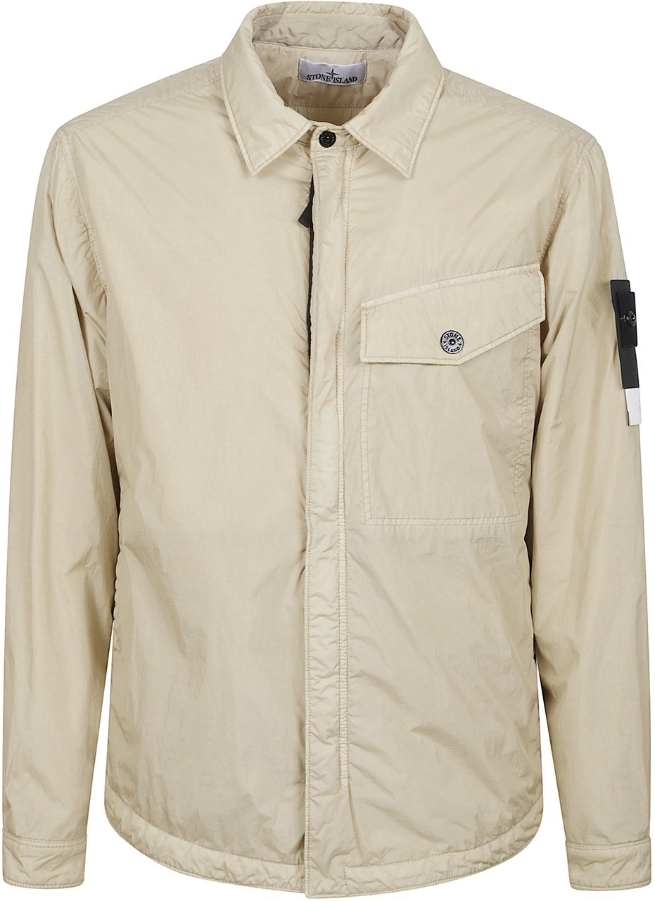 Stone Island Light Jacket Brown Bruin