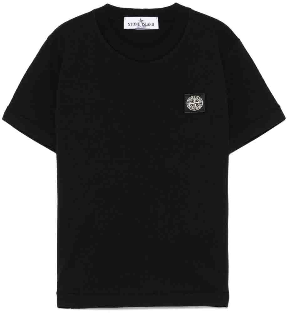Stone Island T-Shirts And Polos Black Zwart