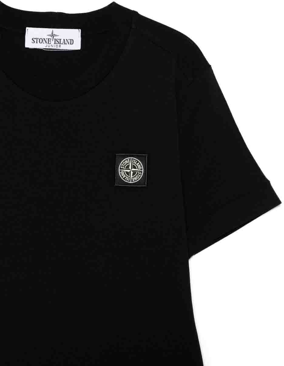 Stone Island T-Shirts And Polos Black Zwart