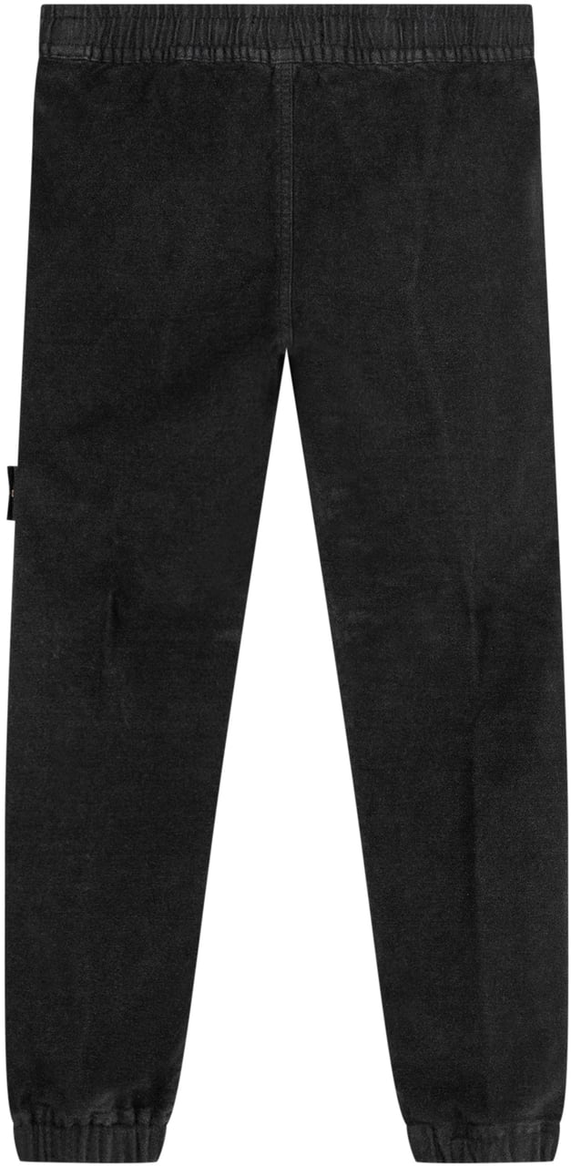 Stone Island Pantaloni Effetto Velluto Stone Island Kids Blauw