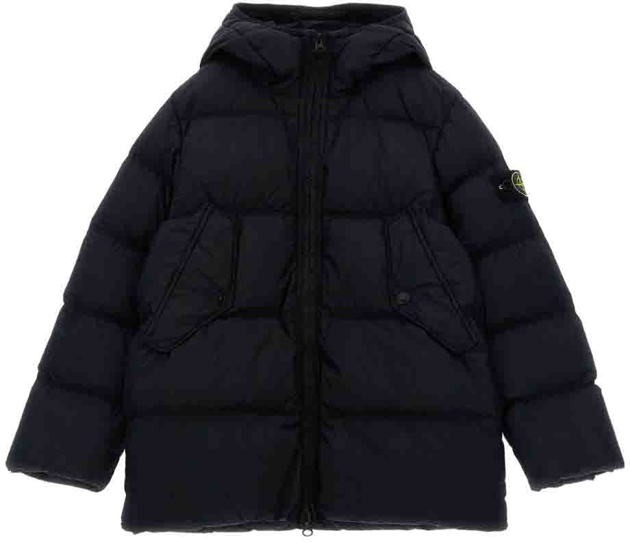 Stone Island Coats Black Zwart